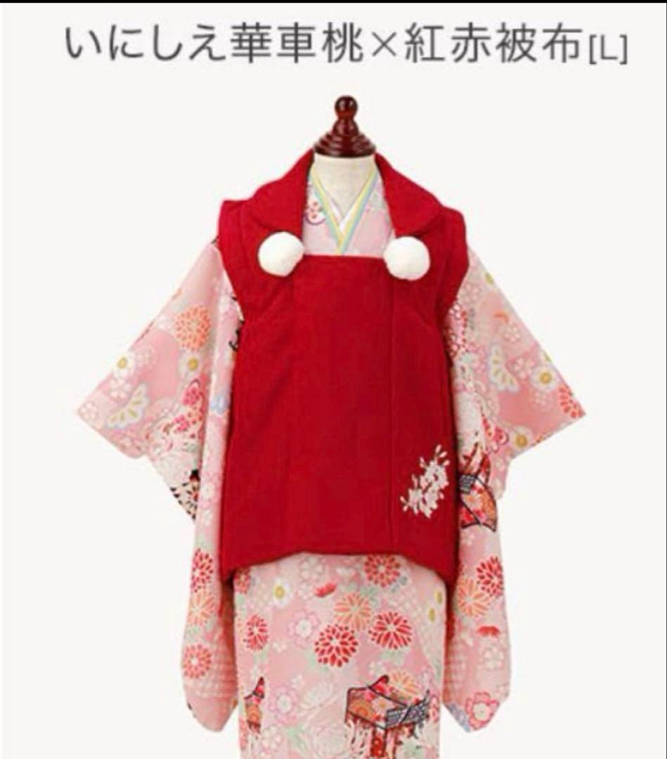 【最終値下げ一度着用のみ】キャサリンコテージ　七五三　3歳　うさぎの花飾り付き 七五三被布3点セット | キャサリンコテージ(Catherine Cottage