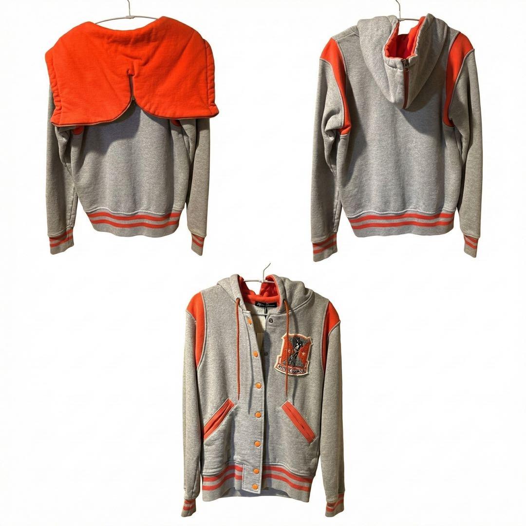 新品未使用 ヒステリックグラマー　フード付きパーカー スタジャン ヒステリックグラマー フード スタジャン ワッペン パッチ セーラー