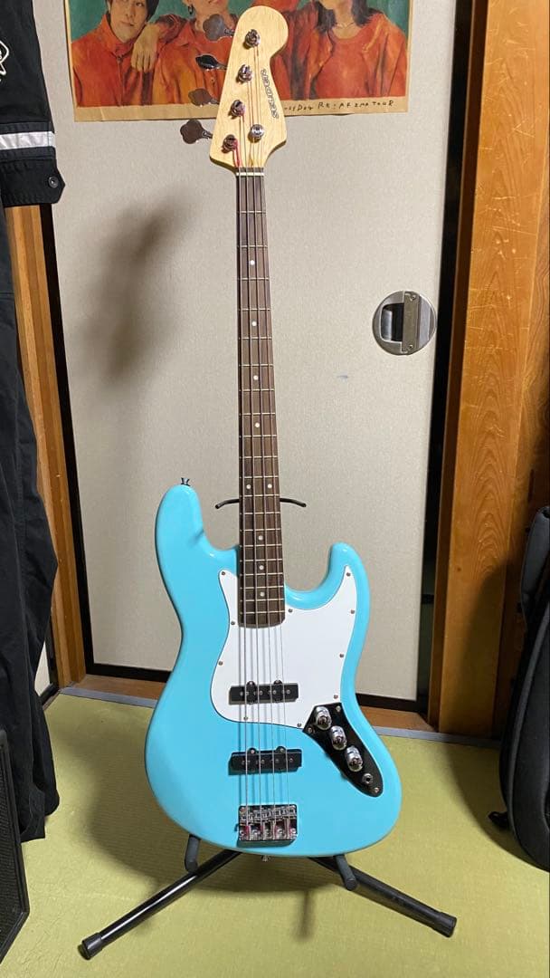 SELDER ジャズベース JB-30 フェンダー ケース付き Amazon | SELDER セルダー ベース ジャズベースタイプ JB-30/アイビー