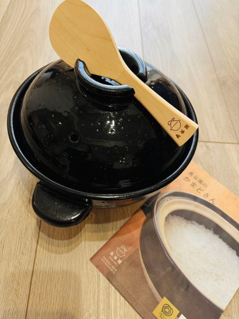 長谷園　かまどさん　2合炊き 楽天市場】長谷園 かまどさん 2合炊き / 伊賀焼 直火 遠赤外線 土鍋