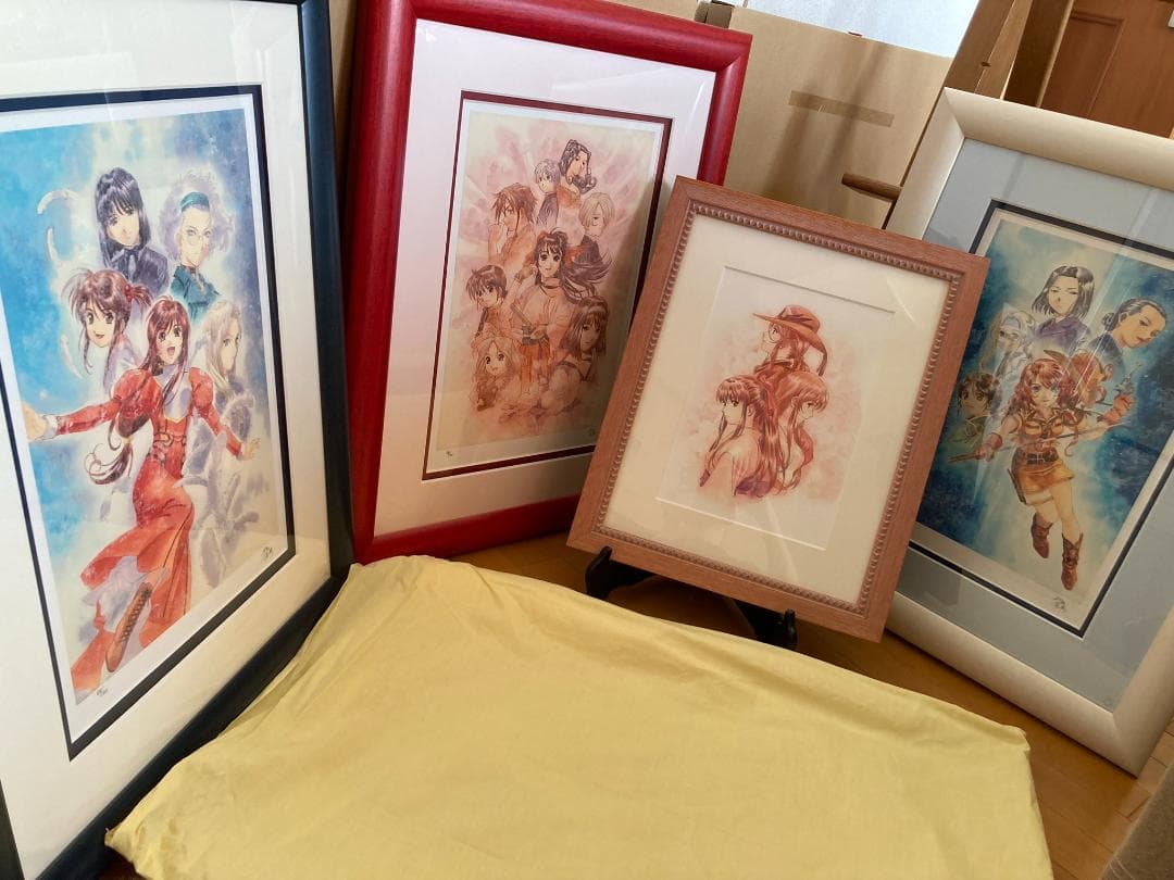 サクラ大戦　リトグラフ　10周年記念シリーズ3枚＋特典　松原秀典 サクラ大戦』松原秀典氏の手がけたアートで味わいつくす夢の15日間