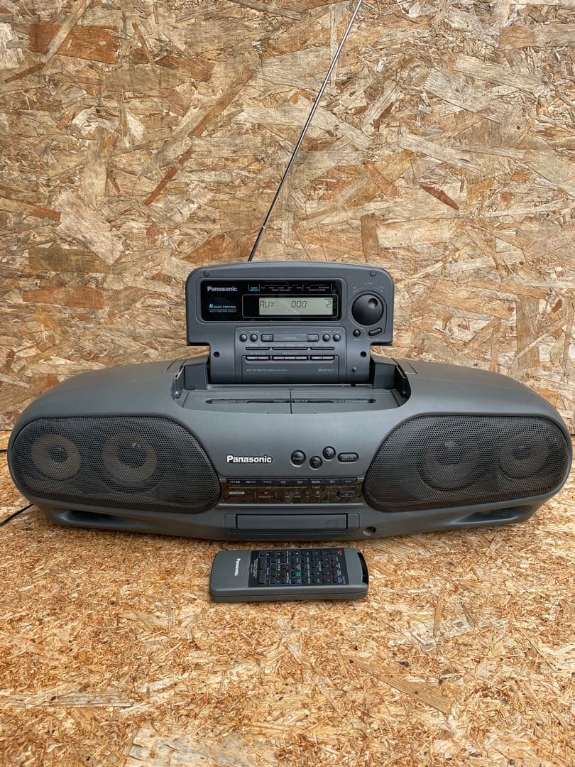 動作OK.一部難あり】Panasonic RX-DT707 バブルラジカセ｜動作OK.一部