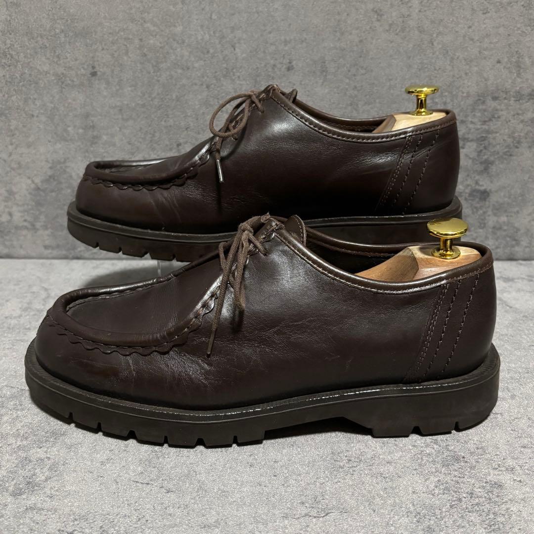 極美品 クレマン パドロール チロリアン モカシン ブラウン 2255