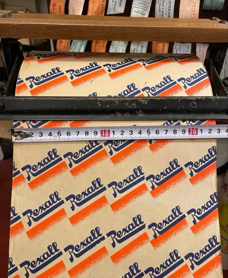 海外 ファーマシー ラッピングペーパー 包み紙 約1m50 専用 F102692914