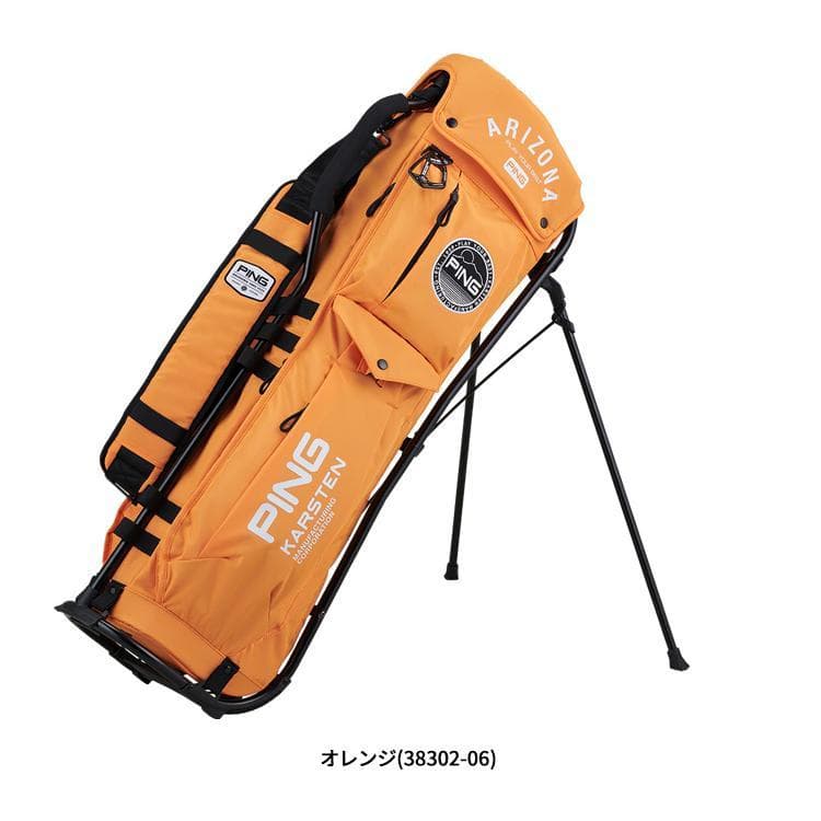 限定品)ピンゴルフ パイプ フレーム スタンド キャディバッグ/2025年秋冬