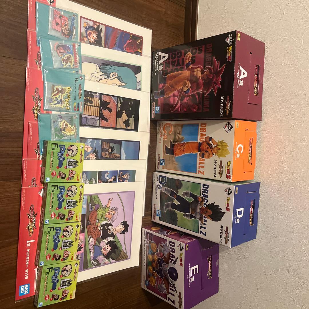 一番くじ ドラゴンボール VSオムニバスCROSS A賞、C賞、D賞、E賞セット 一番くじ ドラゴンボール VSオムニバスCROSS｜一番くじ倶楽部｜BANDAI