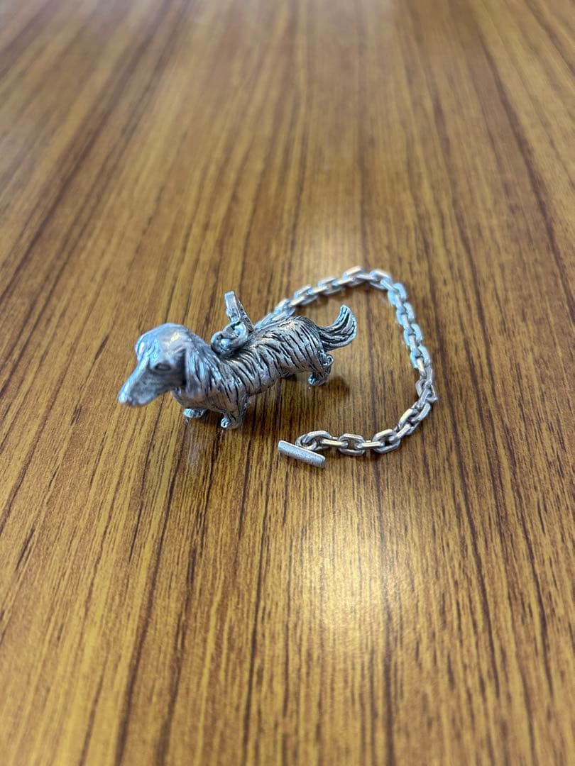 HERMES エルメス ダックスフンド メタルチャーム 未使用品◎フランス製 HERMES エルメス Petit h プティアッシュ