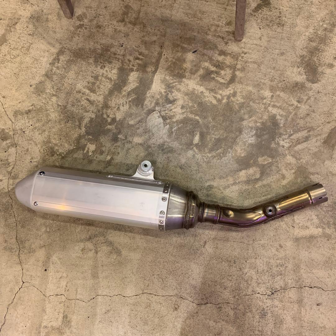 SUZUKI RMZ250 純正マフラー Yoshimura RM-Z250 2019-25 RS-12 Stainless Exhaust w/ Aluminum