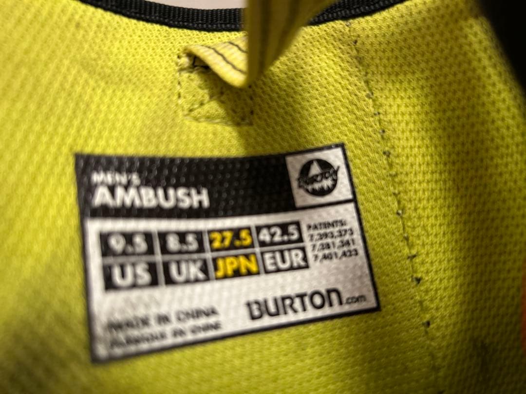 コーーBURTON Ambush スノボブーツ メンズ 27.5cm