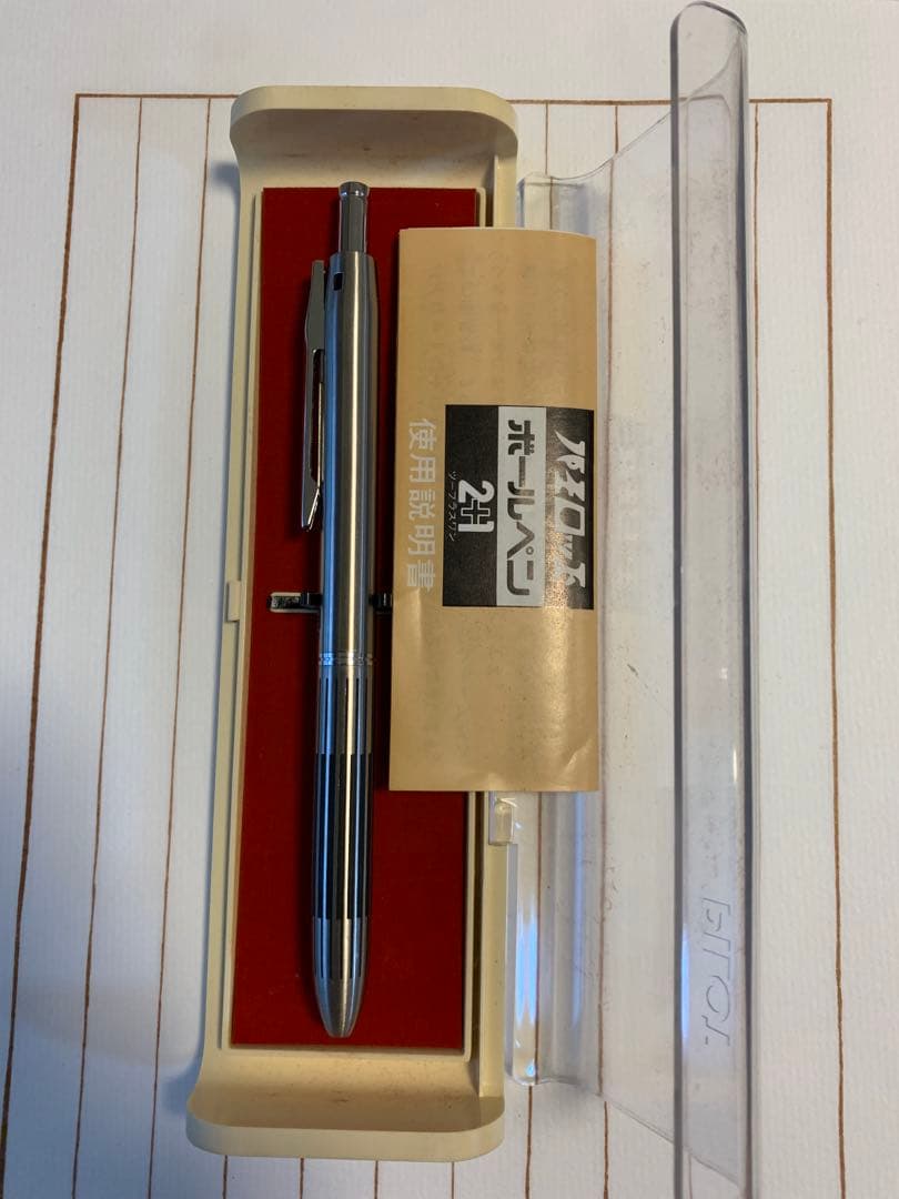 廃盤 PILOT パイロット 2+1 多機能ペン 食刻／蝕刻 PILOT 2+1 蝕刻 後期 (2+1デラックス)｜二十四