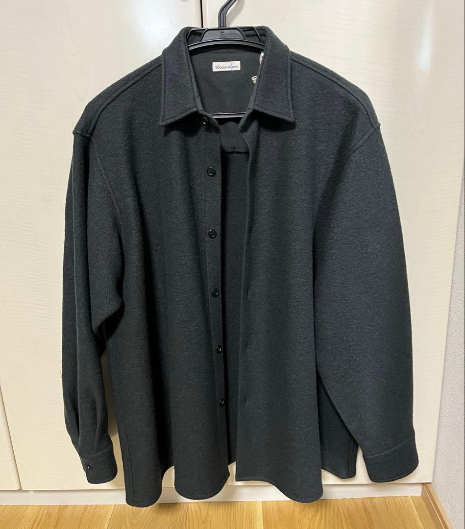 新品 StevenAlanスティーブンアラン ウールシャツジャケット Steven Alan（スティーブンアラン）の「＜Steven Alan＞ VN/WL TRO SHT