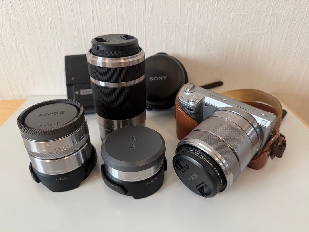 美品！Sony NEX-5Ｎ　デジタル一眼レフカメラとレンズセット（おまけ有り） SONY（ソニー） 中古 1年保証 美品 SONY NEX-5N ズームレンズキット (E