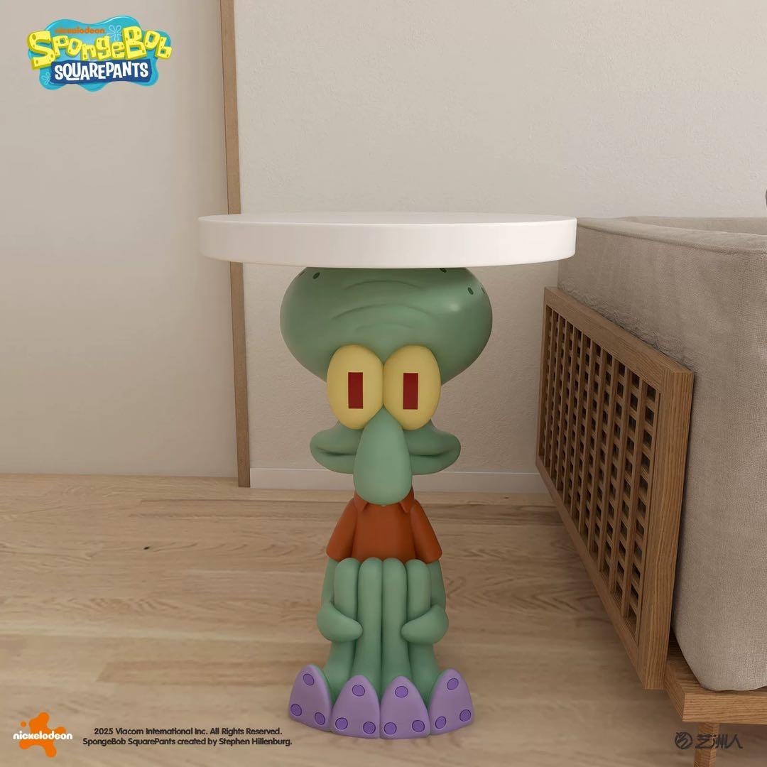 スポンジボブ イカルゴ 特大インテリア フィギュア 高さ45cm - メルカリ
