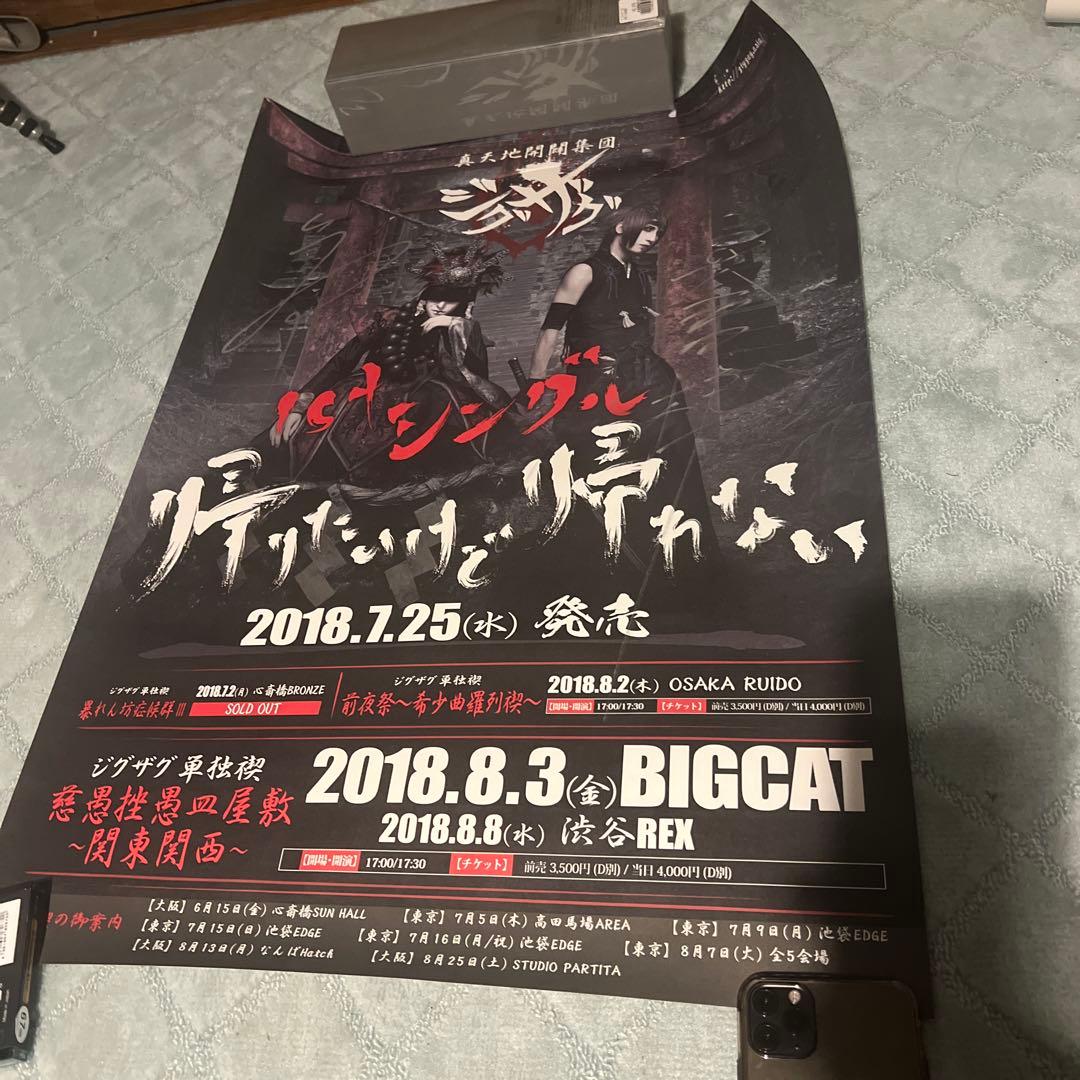 真天地開闢集団ジグザグ　直筆サイン入りポスター 2026年最新】真天地開闢集団ジグザグ サインの人気アイテム - メルカリ