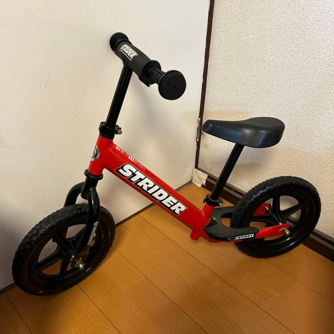anna♡様ストライダーバランスバイク レッド/ブラック 12インチ(美品) Amazon.co.jp: ストライダー スポーツモデル (STRIDER Sport) 12インチ