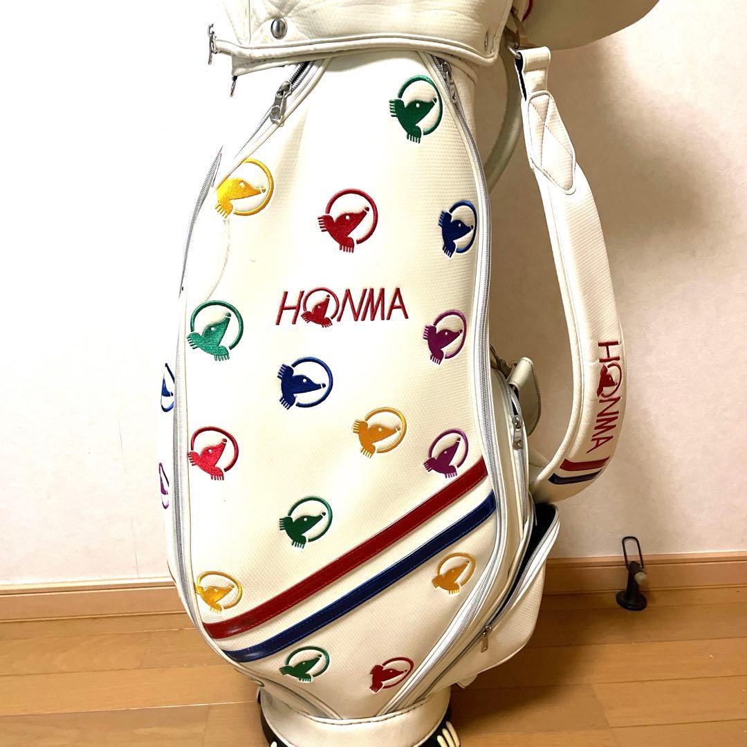 ◇ホンマ ゴルフバッグ ◇キャディバッグ ◇モグラ柄 - メルカリ