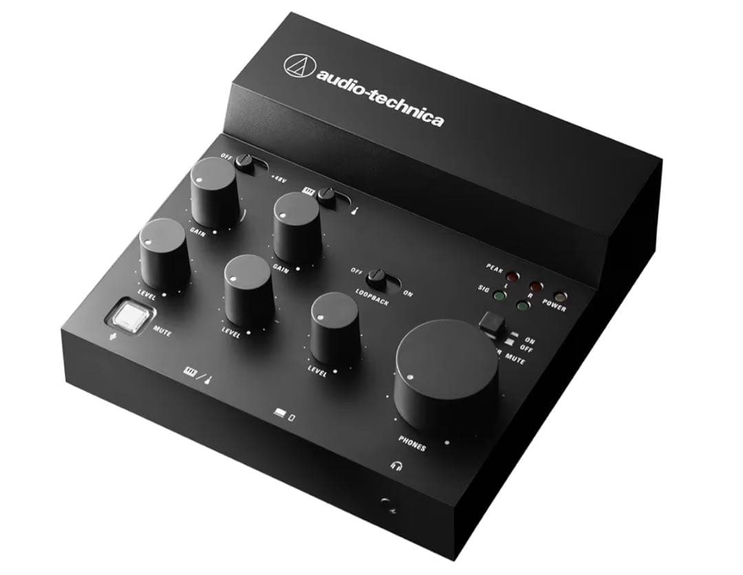 audio-technica オーディオインターフェイス AT-UMX3 AT-UMX3｜マイクロホン：マイクアクセサリー｜オーディオテクニカ