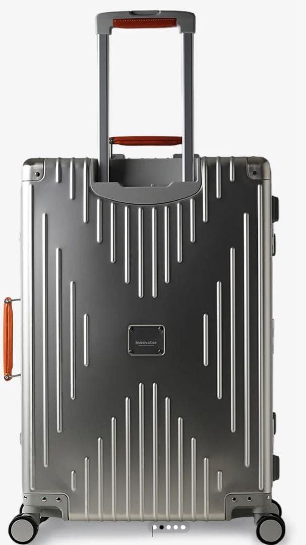 バッグ INV5811STP Sterling Silver 70L Middle イノベーター アルミスーツケース INV5811 Sterling Silver 70L Middle