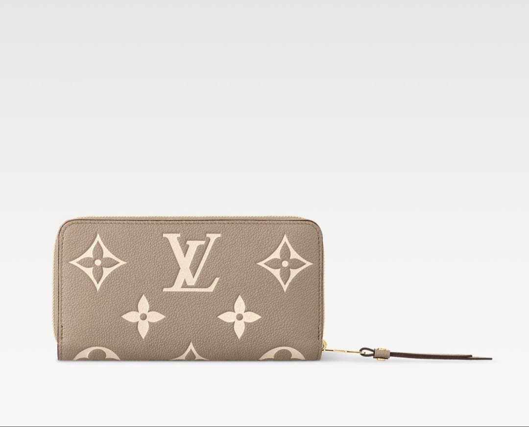 Louis Vuitton ジッピー・ウォレット トートルレール クレーム 中古・古着通販】LOUIS VUITTON (ルイ ヴィトン) ジッピー ウォレット