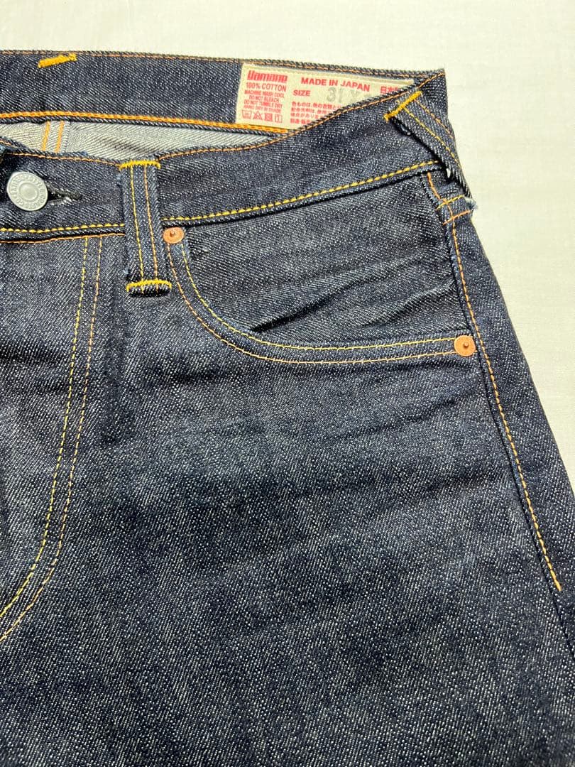 EVISU No.2 2000T 31×32 赤耳 白カモメ ワンウォッシュ - メルカリ