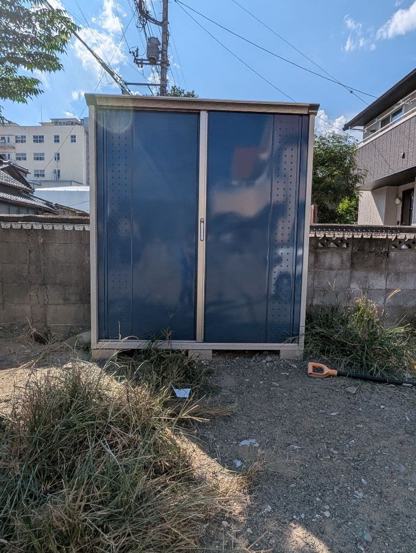 takubo 物置　ブルー 無料☆特典対象】 物置 収納 タクボ TAKUBO 田窪工業所 Mrストックマン