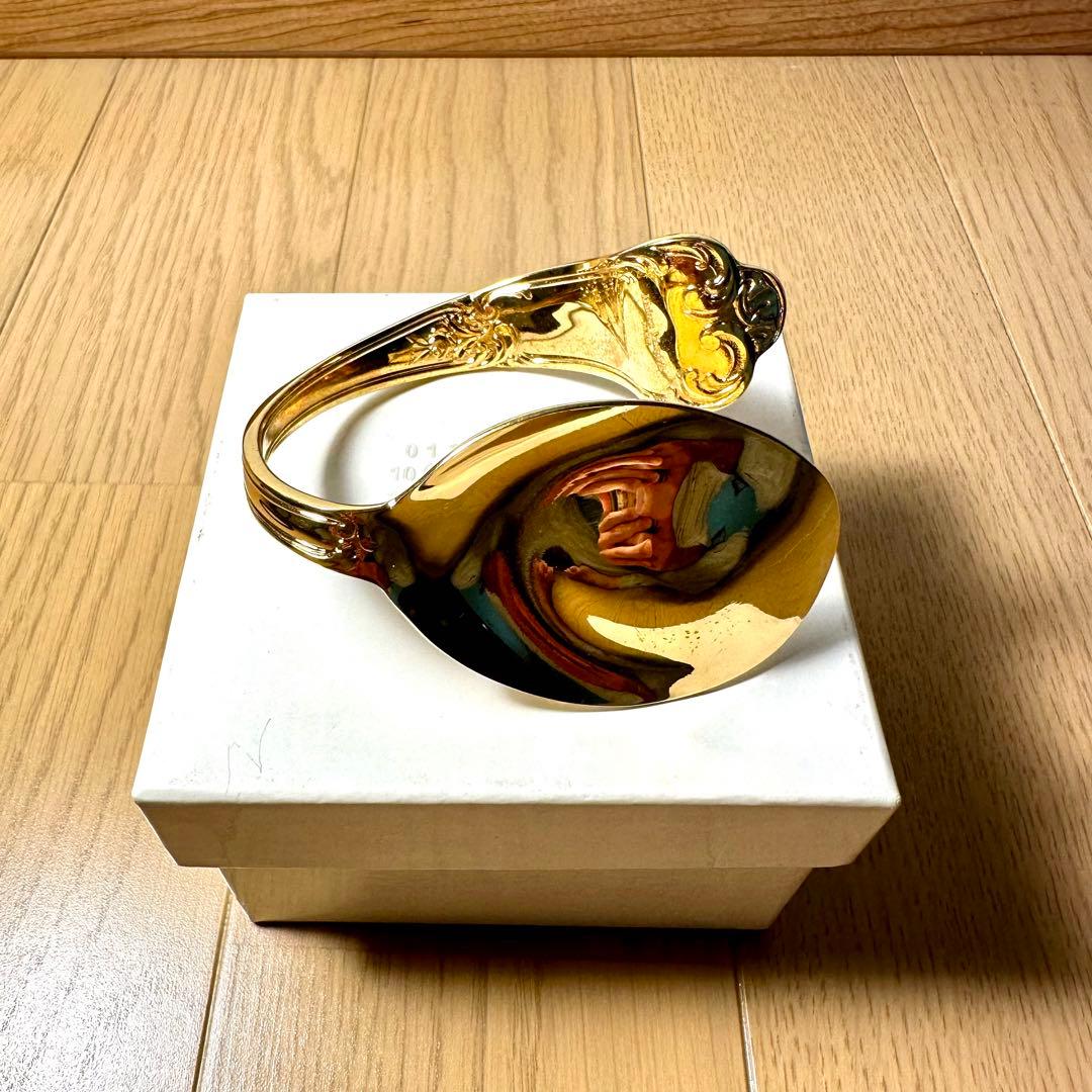 名作　希少　maison margiela スプーンバングル 名作 希少 maison margiela スプーンバングル - メルカリ