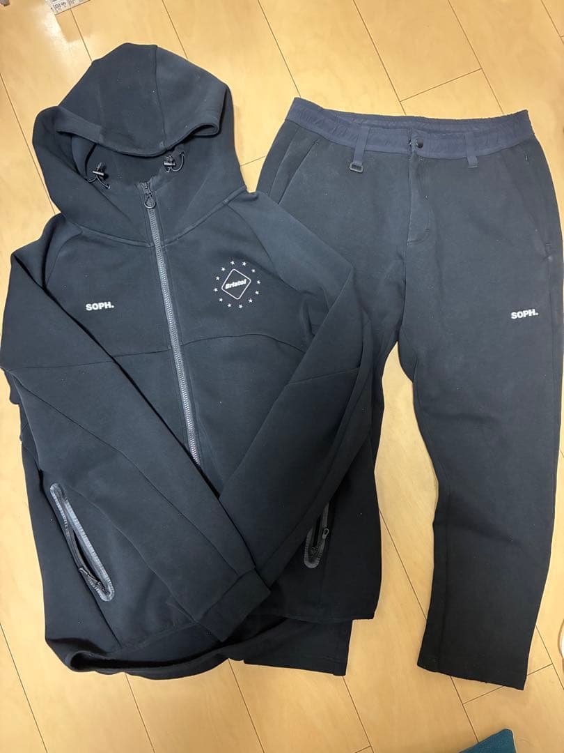 F.C.R.B. Bristol .セットアップ L新品FCRBセットアップTRAINING TRACK JACKETトラックジャケットTRACK