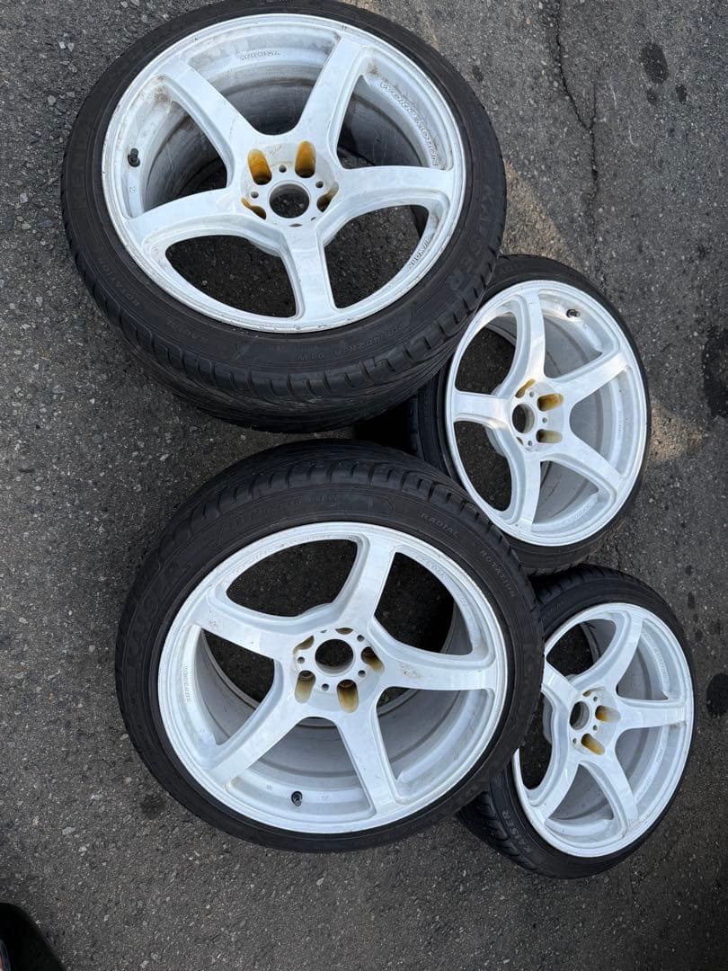 タイヤ・ホイール work evolution t5r 9.5j