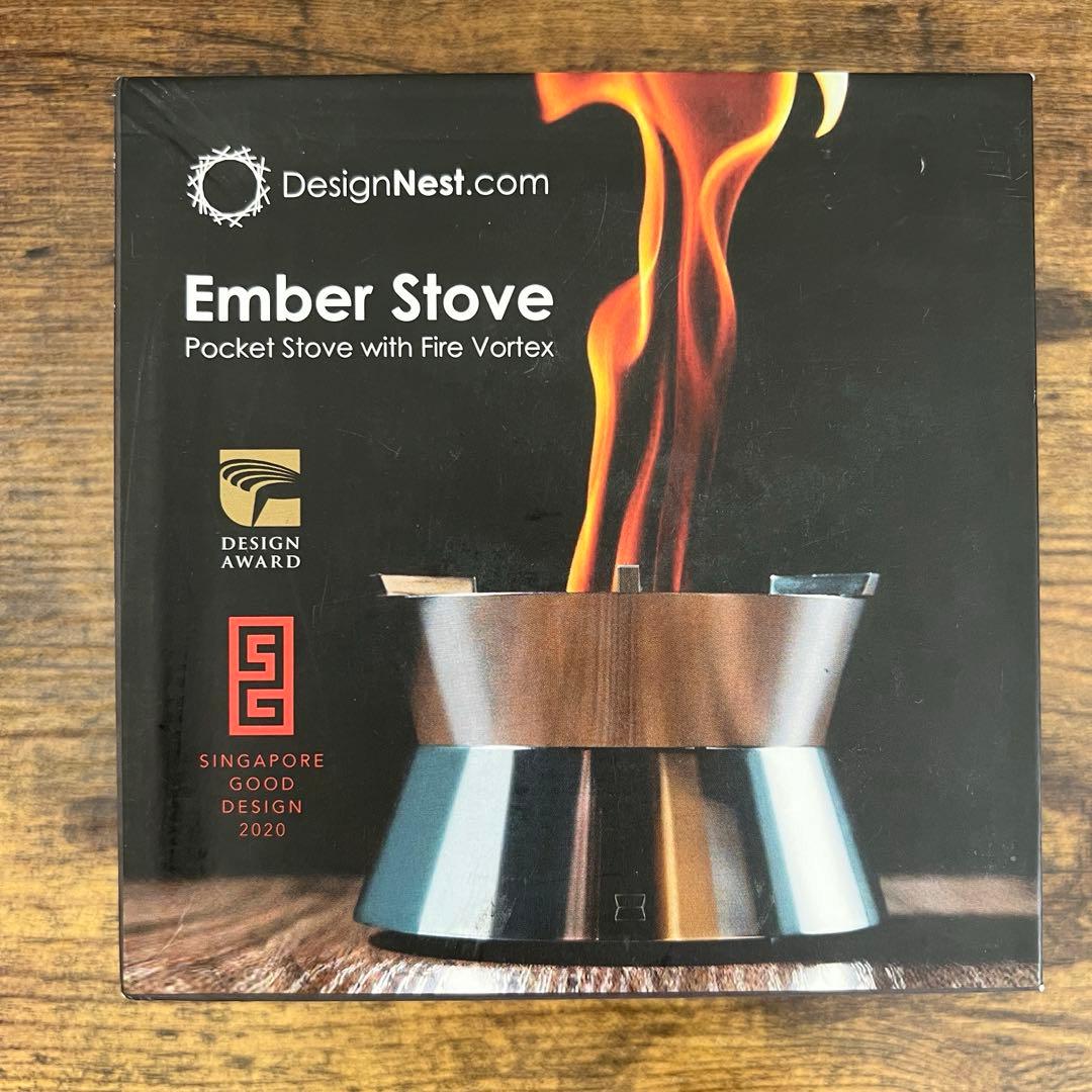【新品・未使用】Ember Stove エンバーストーブ Amazon | EMBER STOVE (エンバーストーブ) スタイリッシュ＆コンパクト