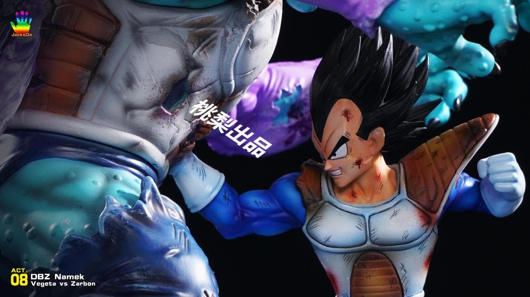 新品未開封『ドラコンボール』 ベジータ＊ザーボン ガレージキット