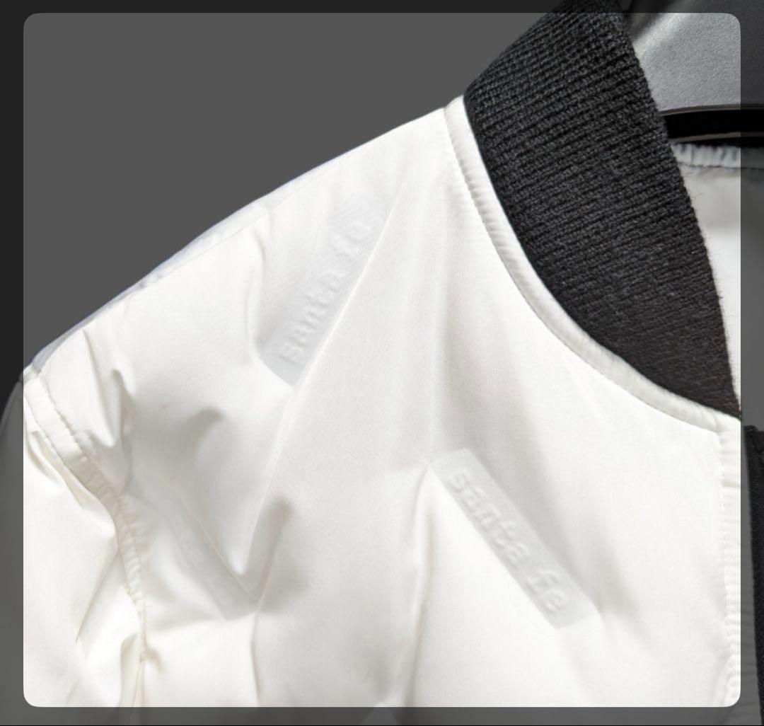 サンタフェ Santa Fe ロゴ ダウンジャケット 50サイズ LL t5