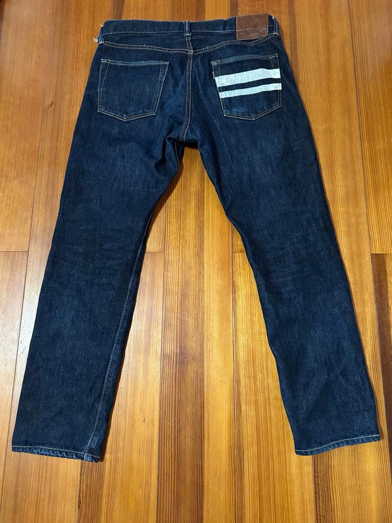 桃太郎ジーンズ　出陣ナローテーパード　0106SPZ W33 桃太郎ジーンズ 出陣 0106spz ナローテーパード メンズ デニム パンツ