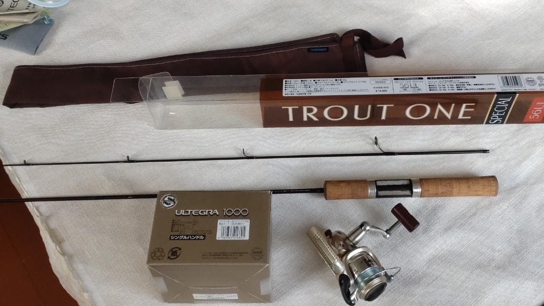 ◇シマノ TroutOneSpecial 56UL / 02アルテグラ1000 - メルカリ