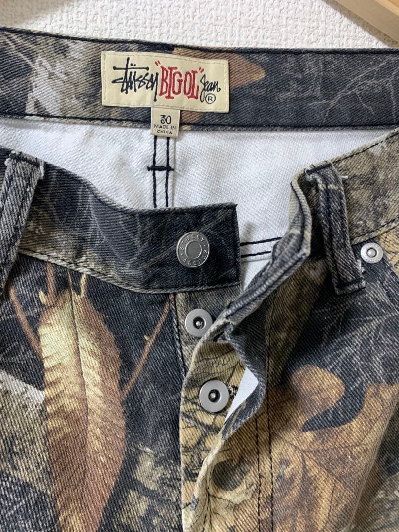 パンツ Stussy Realtree Edge BigOl' Jean \"Black\"