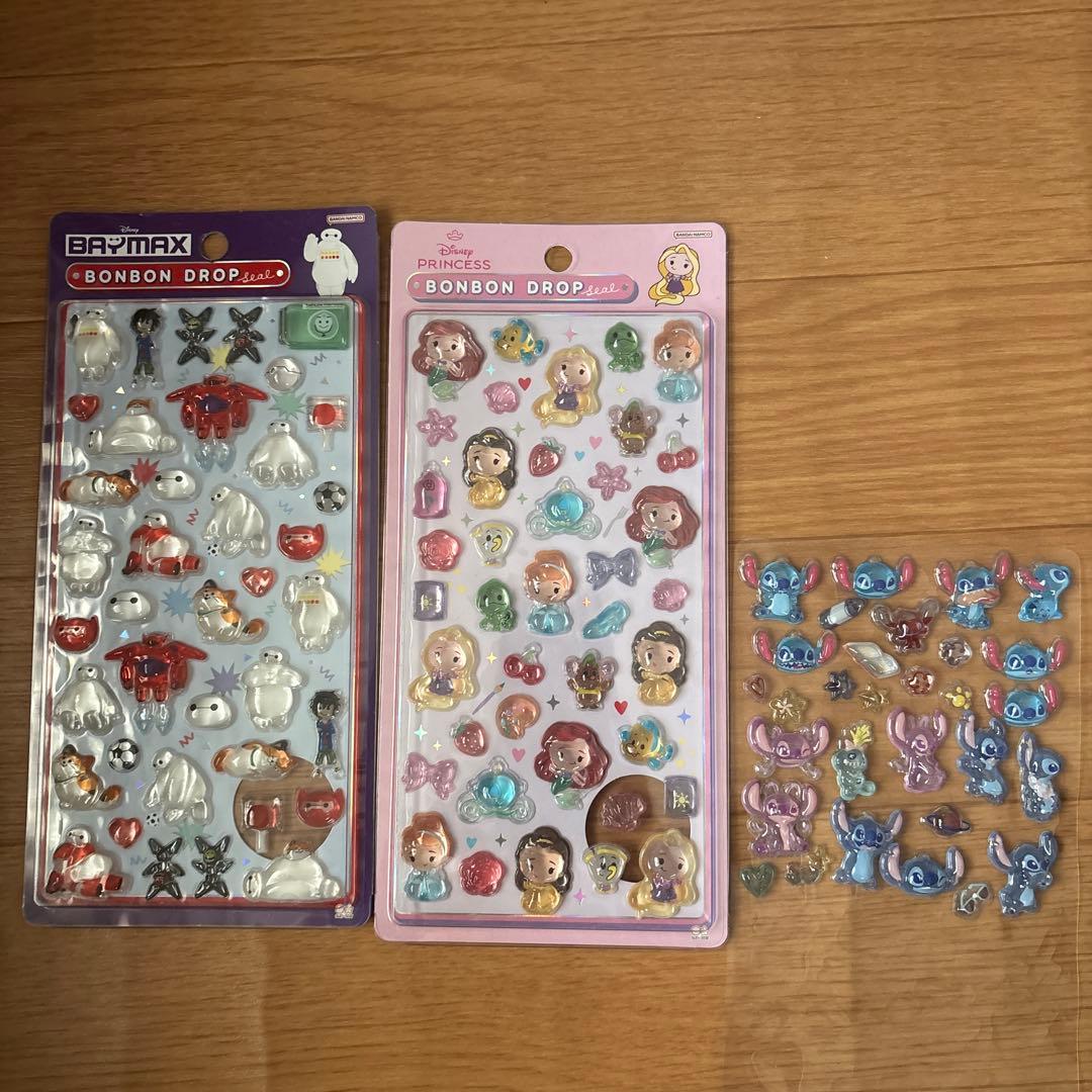 ボンボンドロップシール　ベイマックス プリンセス　スティッチ 楽天市場】【第2弾】ボンボンドロップシール ディズニー プーさん