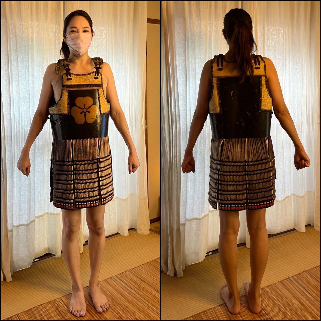 美品！【江戸期 長宗我部家 ゆかりの鎧】日本甲冑【等身大】鎧