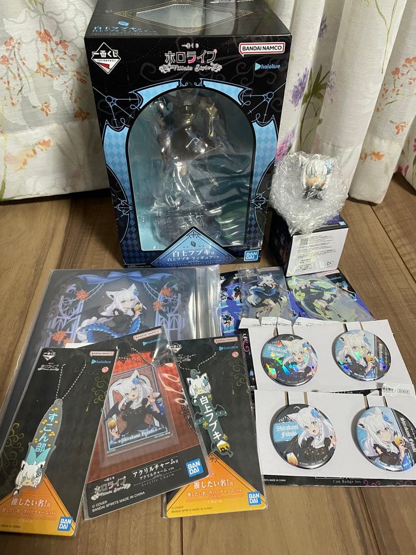 一番くじ ホロライブ 白上フブキ フルコンプ　10点　フィギュア Amazon.co.jp: 一番くじ ホロライブ ～Villain Style～ 白上フブキ