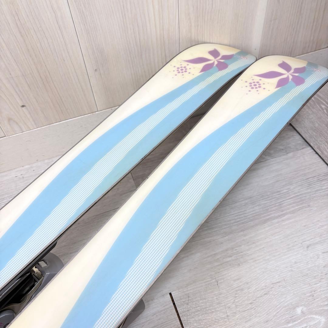 レディーススキー】サロモン スキーセット 151cm カーボンポール