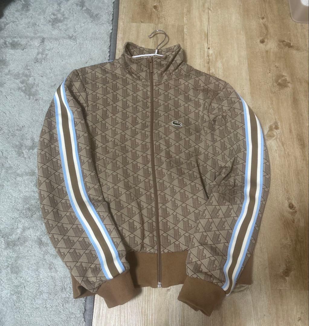 ラコステ トラックジャケット ショルダーパイピング鹿の子地トラックジャケット SF7234 - ラコステ