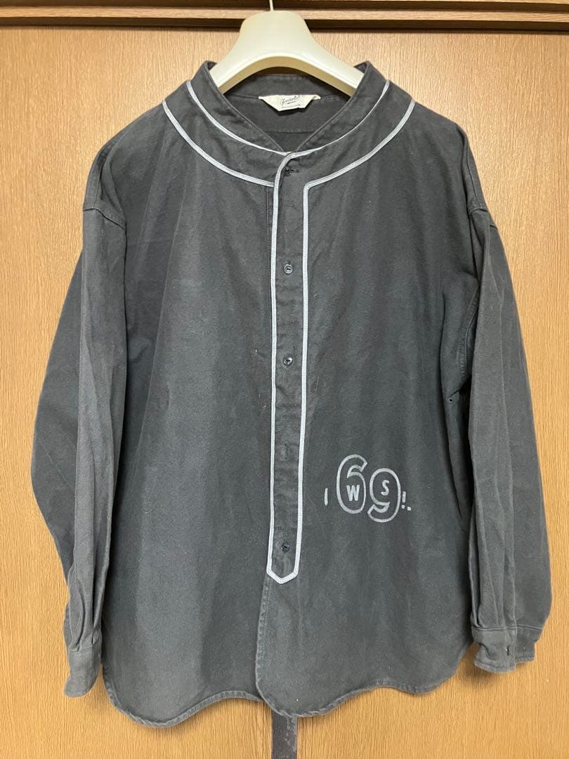 tenderloin ベースボールシャツ　L TENDERLOIN テンダーロイン T-BASEBALL SHT ベースボールシャツ 灰