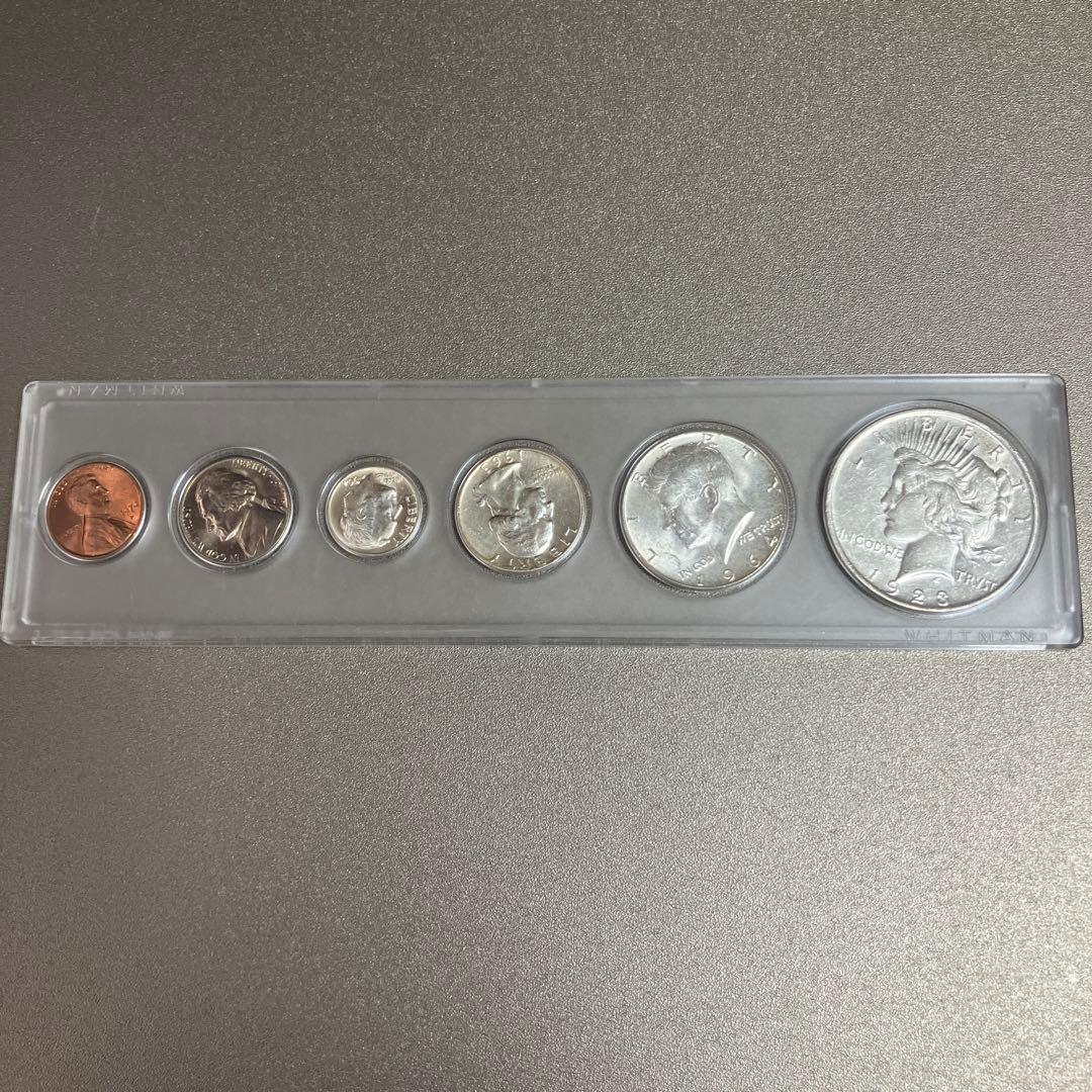 未開封ケース入り　アメリカアンティーク６種類セット　WHITMAN 6スロット ウォッチケース ネイビー | 時計 ケース | グローブ