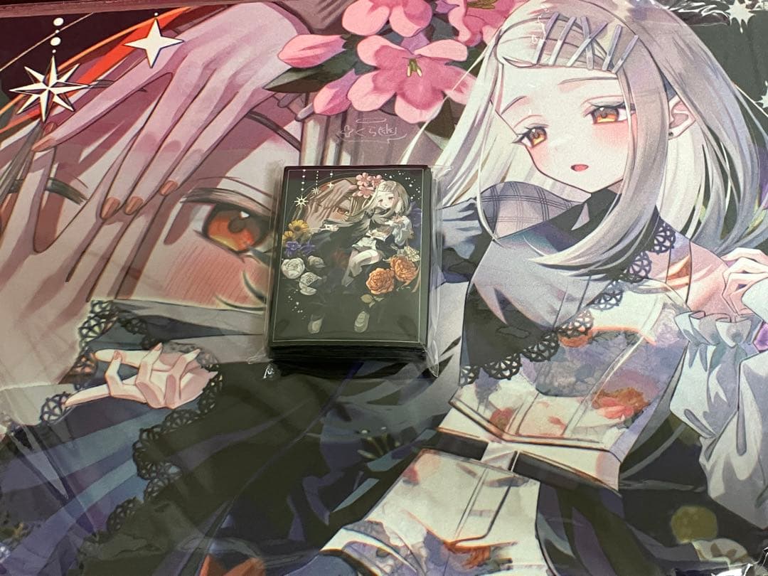 ミッドナイトブルー　学園アイドルマスター　スリーブ　プレイマット　篠澤広 学園アイドルマスター イラストプレイマットNT 一番向いてないこと