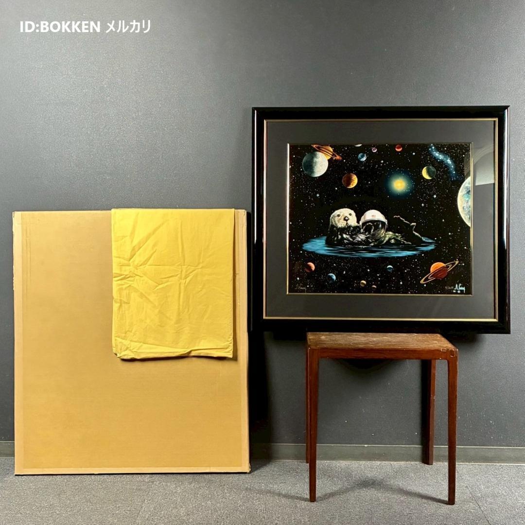 【最終値下げ】美品 アンソニー・キャセイ「オッタースペース」大作 シバクローム