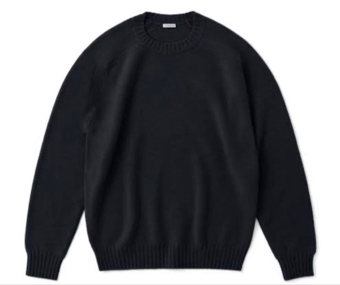 25AW cash&barba キャッシュベイビー クルーネック ニットブラック キャッシュベイビー クルーネック ニット, Black – cash & barba