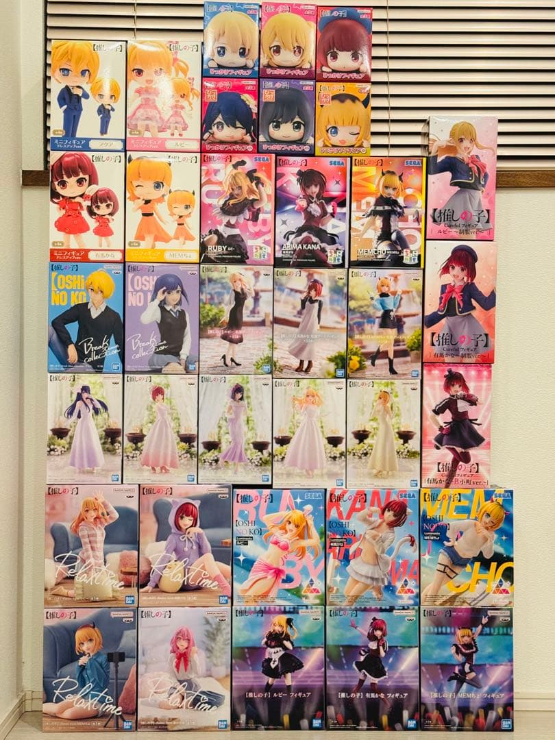 推しの子 フィギュア まとめ売り（36体） 推しの子 フィギュア 6体セット - メルカリ