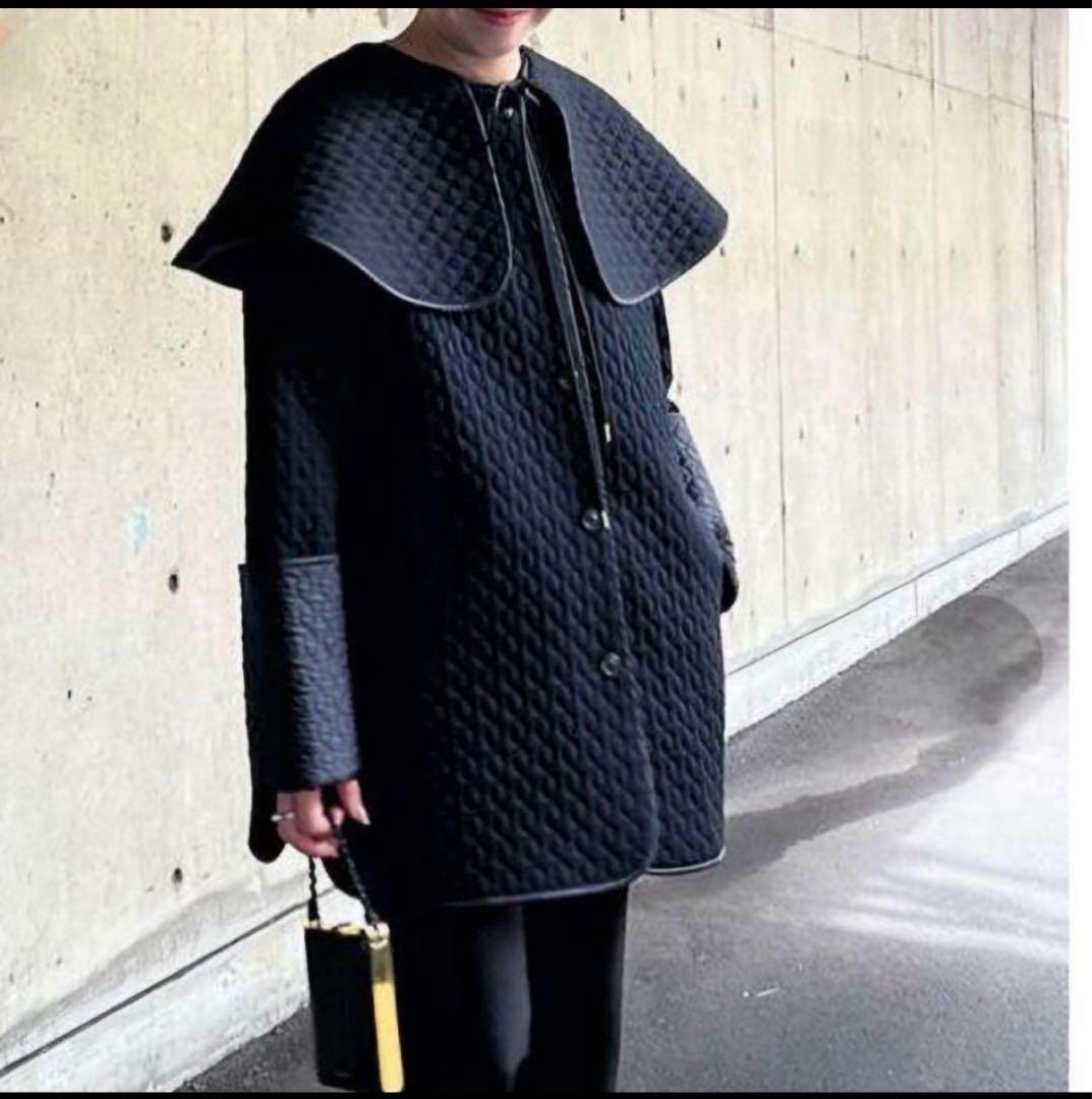 ella selectshop キルティングコート ケープ kyoto-sakura.com