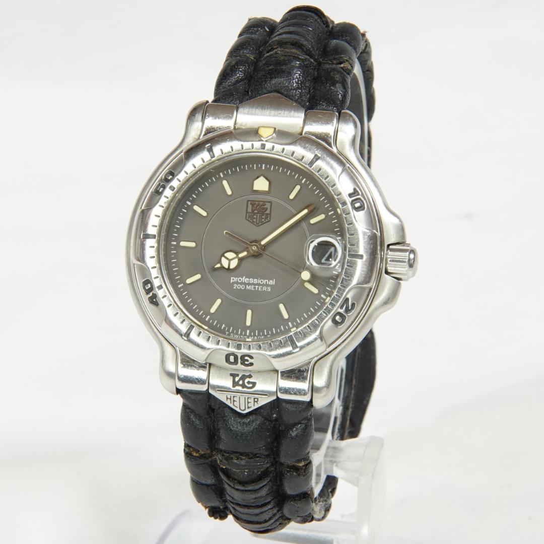 タグホイヤー プロフェッショナル6000 WH1212 稼働品 ベルト難有 楽天市場】ベルトジャンク☆【TAG HEUER】タグホイヤー