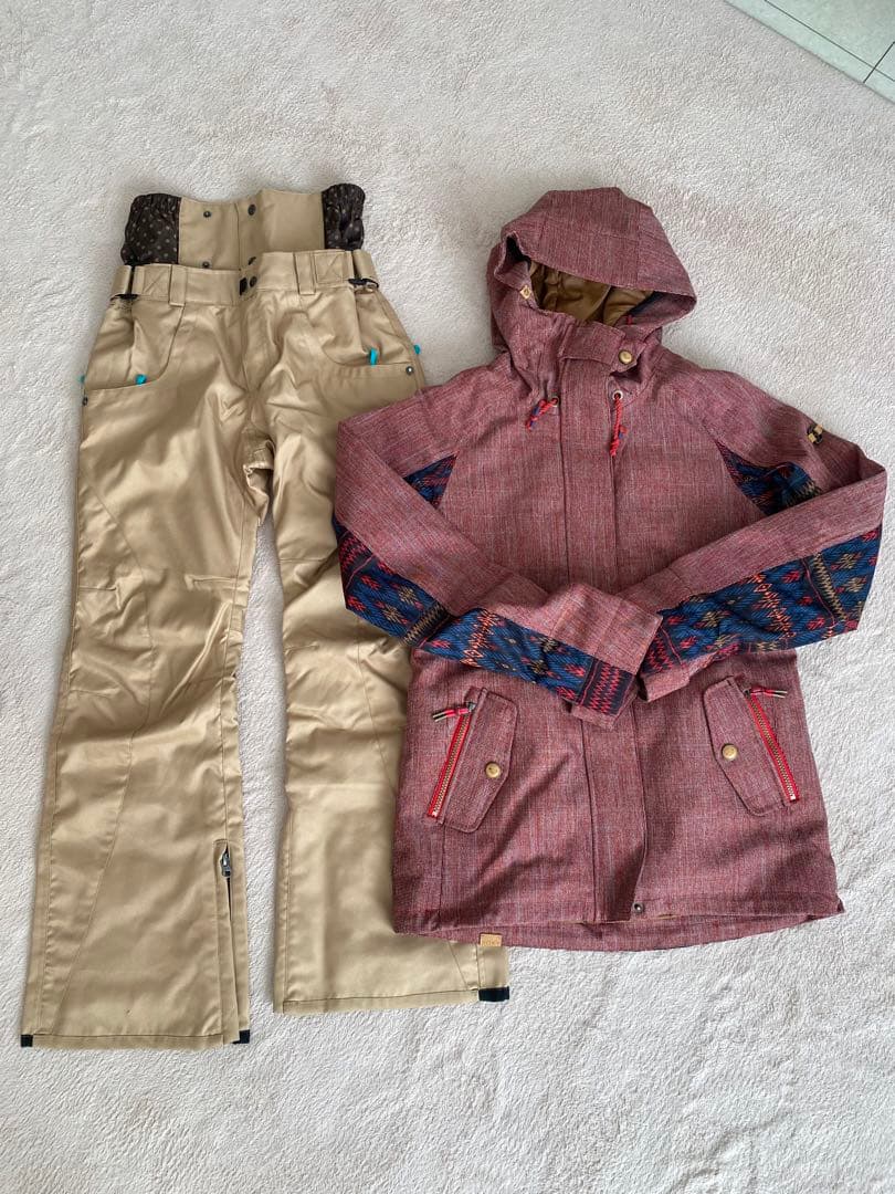 ROXY ICEPARDAL スノボウエア セット ROXY（ロキシー） ジャケット×ICEPARDAL パンツロキシー スノーボード