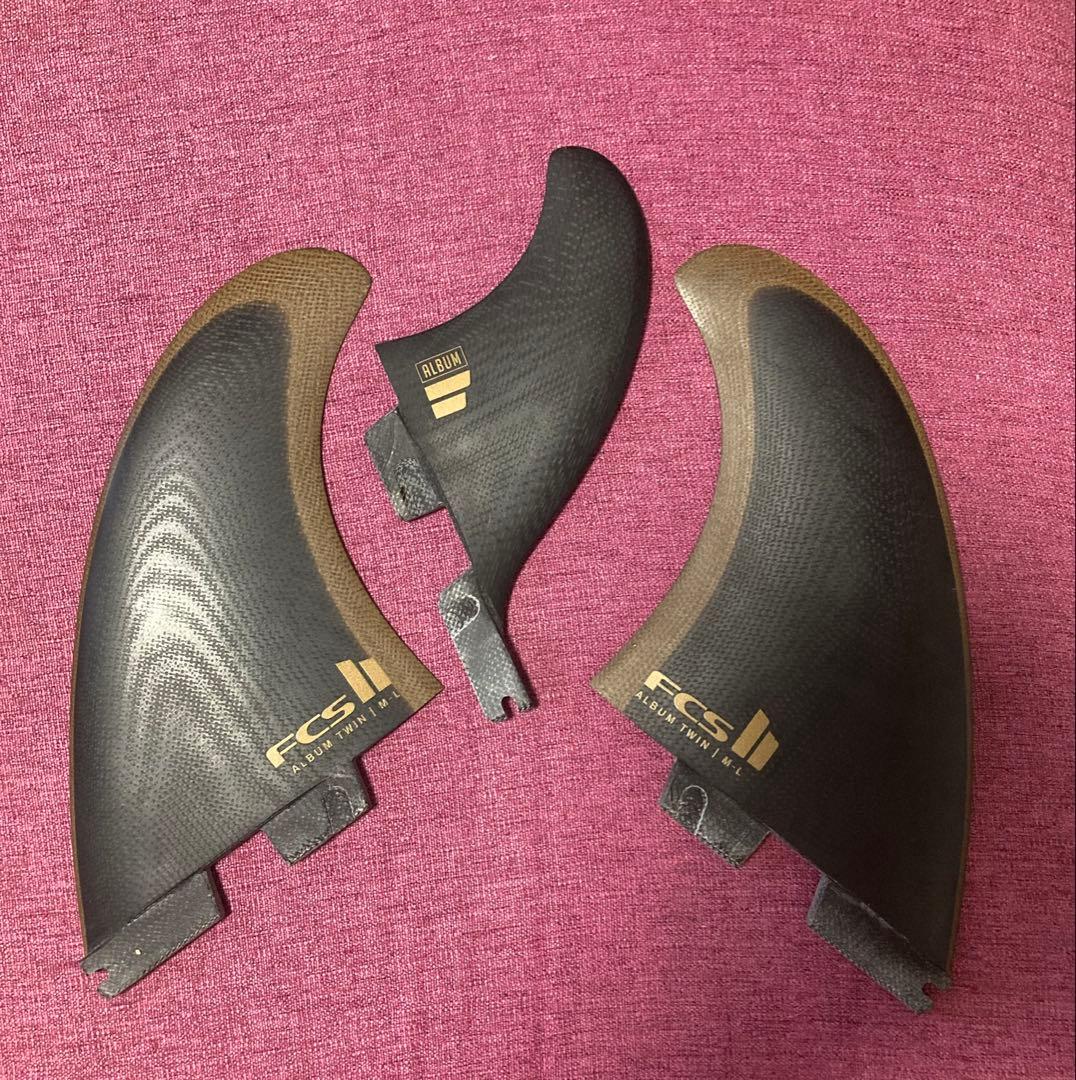 FCS II ツイン+スタビライザー ALBUM FCS II ALBUM TWIN + 1 FIN SET Fins - FCS JAPAN