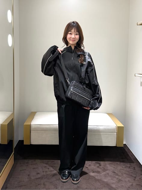 ヒ*バ様 COACH Matin Kim ワイドレッグデニムパンツ コーチ×マーティン